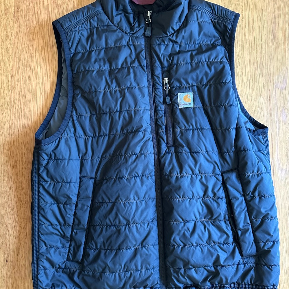 Carhartt Men’s BLACK Quilted Insulated Vest size L